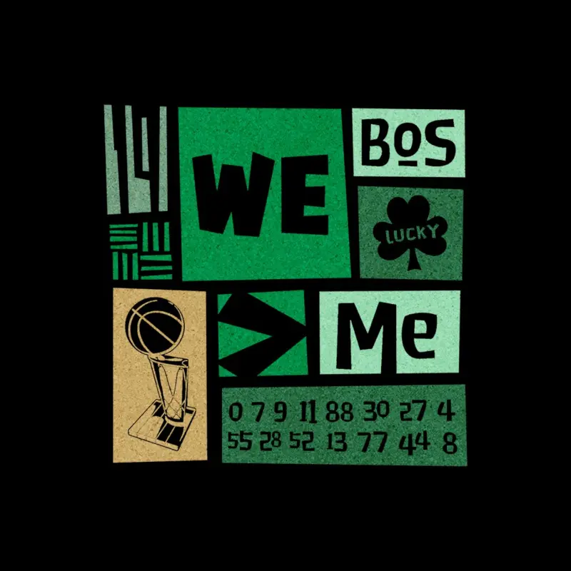 开云下载-凯尔特人季后赛头像投稿，WE＞ME